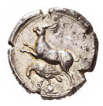 Greek coin depicting hare